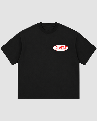 L'ESTAMPILLE — T-shirt Oversize Logo Rouge