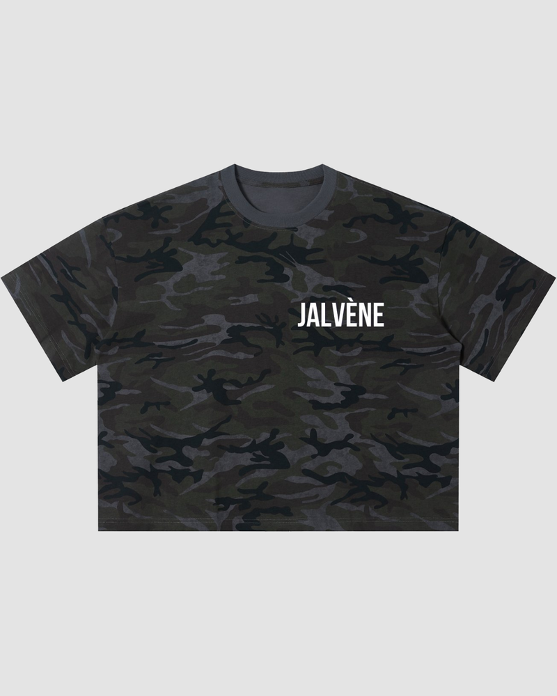 LA RECRUE — T-shirt Boxy Oversize Camouflage Unisexe