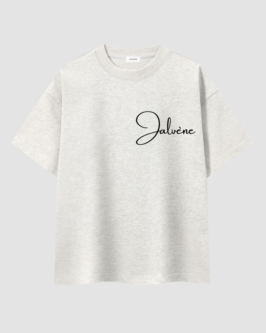 LE CITRON — t-shirt oversize crème imprimé citron JALVÈNE, coloris Gris Sable