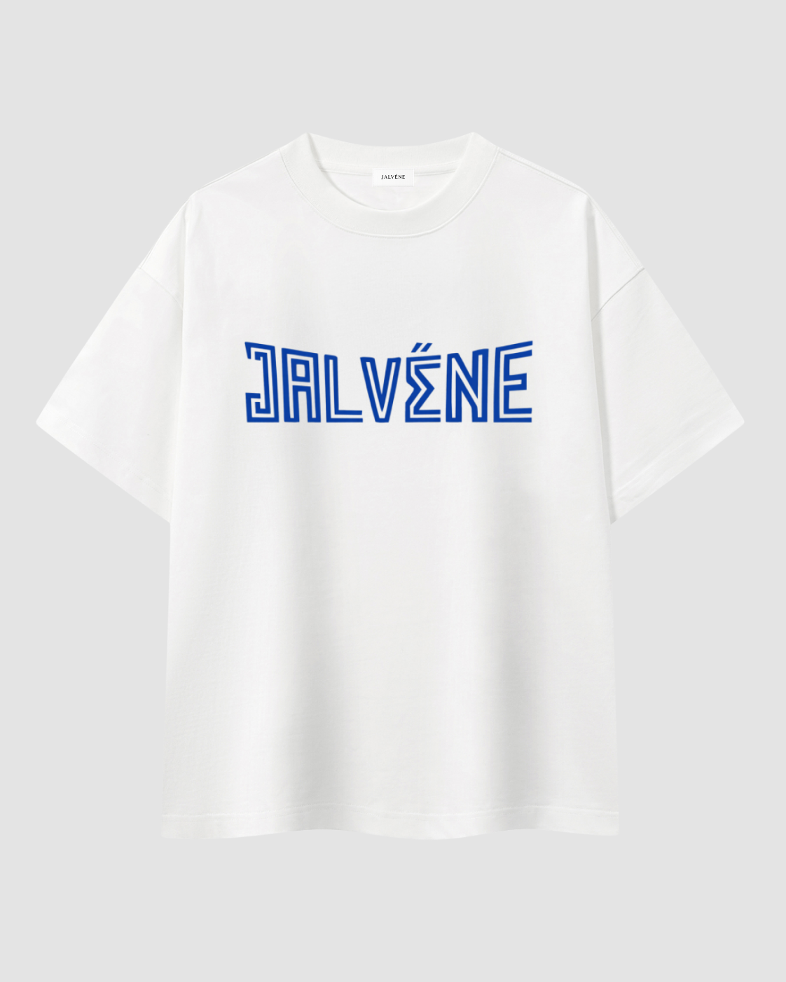 MYKONOS — t-shirt oversize architecture grecque JALVÈNE, coloris Blanc Lait