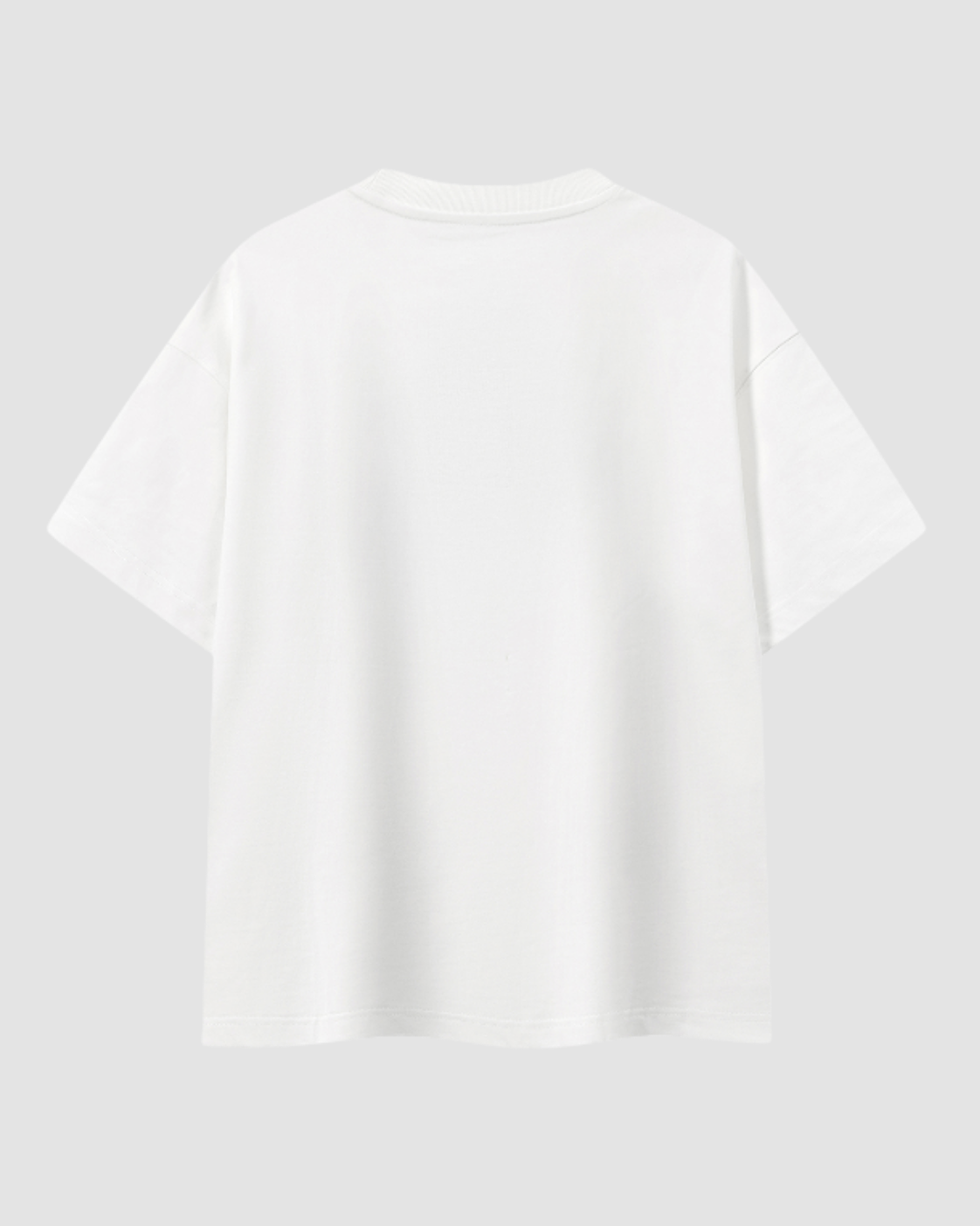 L'AZUR — t-shirt oversize bleu ciel imprimé L'ENVIE JALVÈNE, coloris Blanc Lait