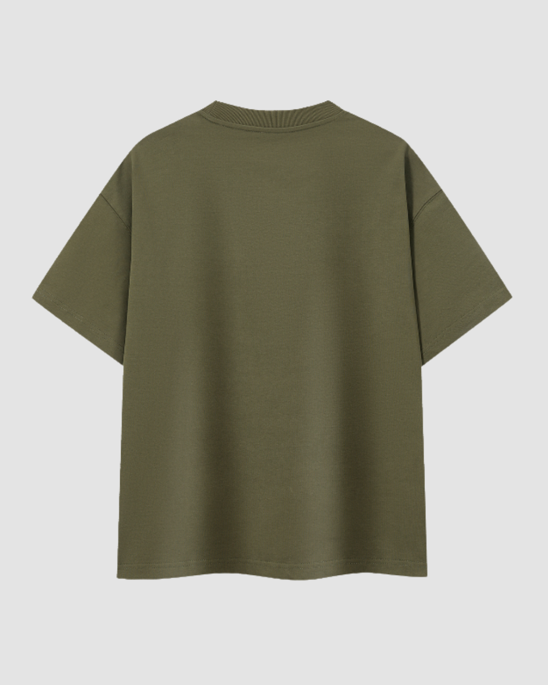 T-shirt oversize JALVÈNE, coloris Vert Pin