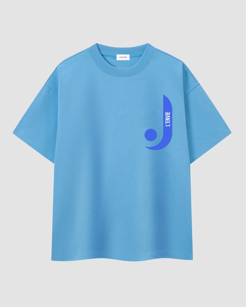 L'AZUR — T-shirt Oversize Bleu Ciel L'Envie