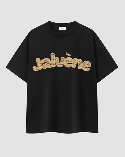 L'INSOUCIANCE — T-shirt Oversize Logo Bubble Crème