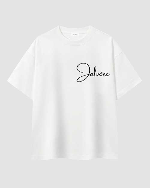 LE CITRON — t-shirt oversize crème imprimé citron JALVÈNE, coloris Blanc Lait