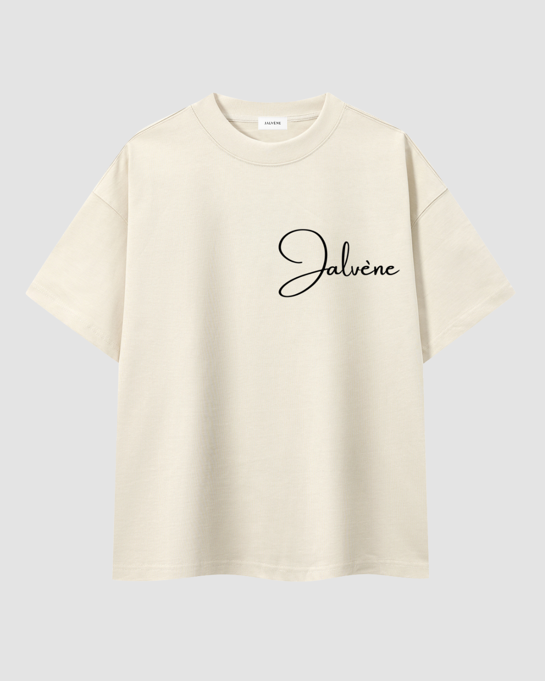 LE CITRON — t-shirt oversize crème imprimé citron JALVÈNE, coloris Orange Abricot