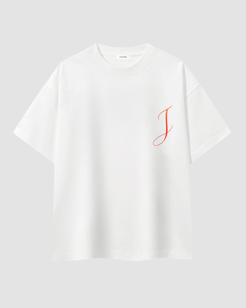 LA RUE — t-shirt oversize blanc manifesto JALVÈNE, coloris Blanc Lait