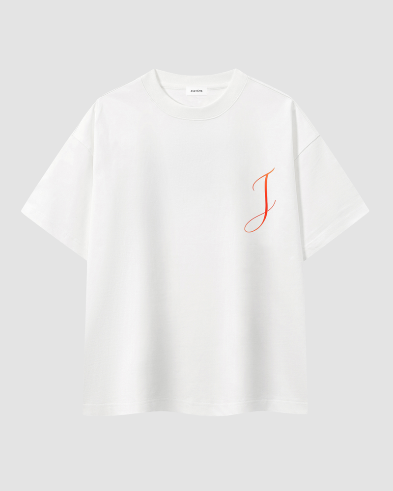 LA RUE — T-shirt Oversize Blanc Manifesto Streetwear