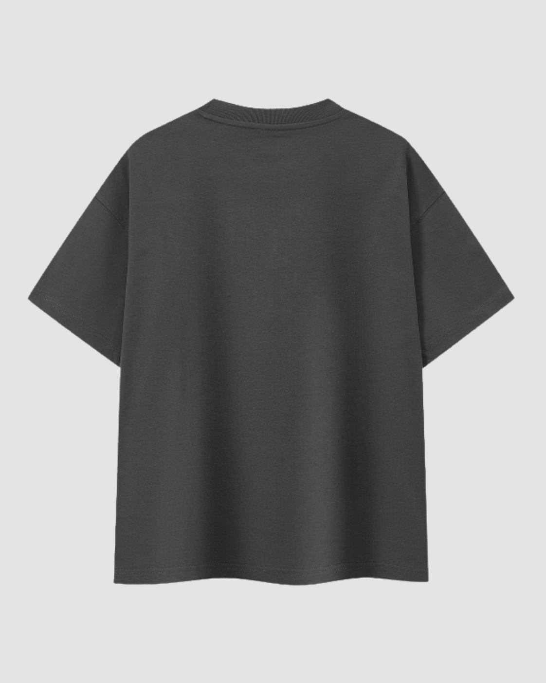 L'AZUR — t-shirt oversize bleu ciel imprimé L'ENVIE JALVÈNE, coloris Ardoise