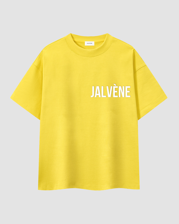 LE SOLEIL — Yellow Signature Oversized T-shirt