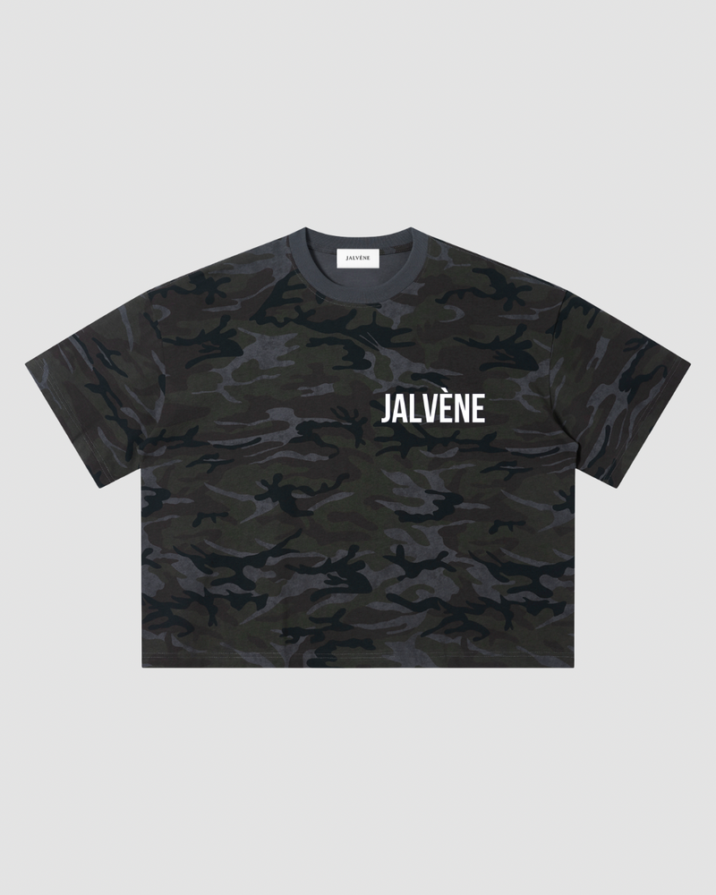 LA RECRUE — T-shirt Boxy Oversize Camouflage Unisexe